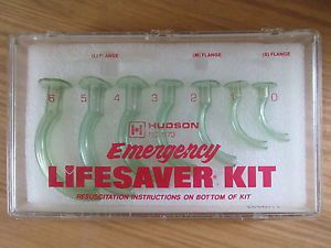 Hudson - #1173 Emergency Lifesaver Kit - w/ Instructions - Rescue, Resuscitation