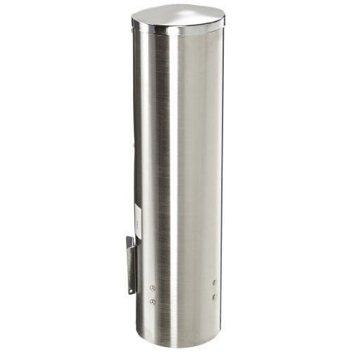 C3450 Stainless Steel Large Pull Type Water Cup Dispenser, Fits 8oz to