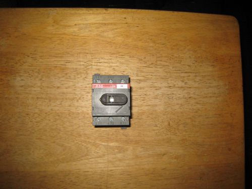 Abb ot80f3 disconnect non-fusible switch 3p 80a ul508 for sale