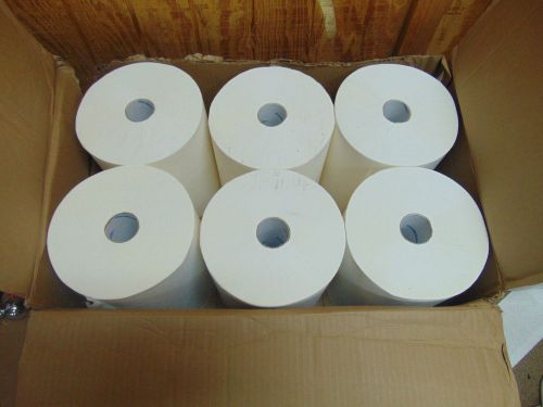 enMotion 1-Ply Hardwound Paper Towel Rolls, White, 6 Rolls/Case