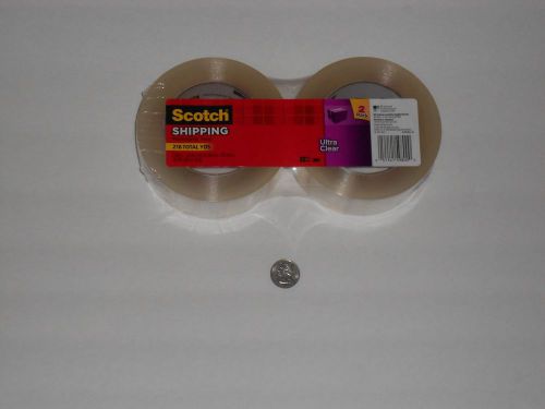CLEAR PACKING TAPE, ULTRA CLEAR, BRAND NEW, UNOPENED, 1.88 INCH X 209 YARDS