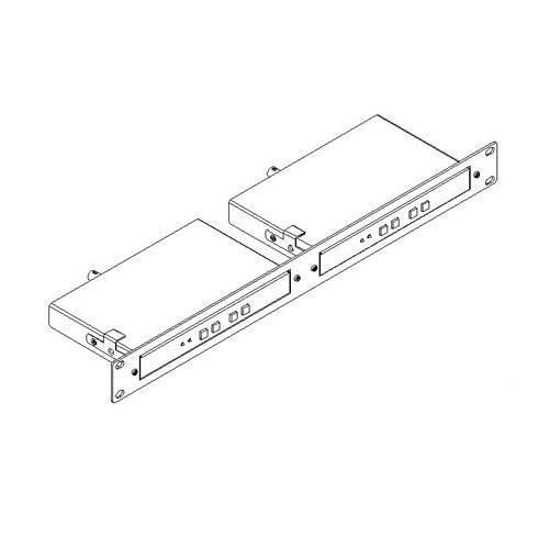 Kramer electronics 19&#034; rack adapter for mounting 2 megatools #rk-t2b for sale