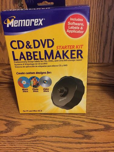 MEMOREX CD &amp;DVD LABELMAKER