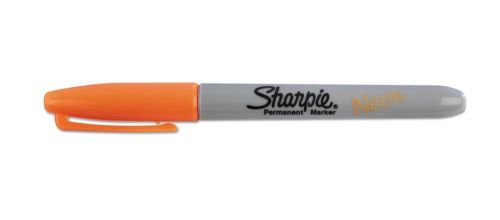 Sharpie Fine Point Permanent Marker - Neon Orange