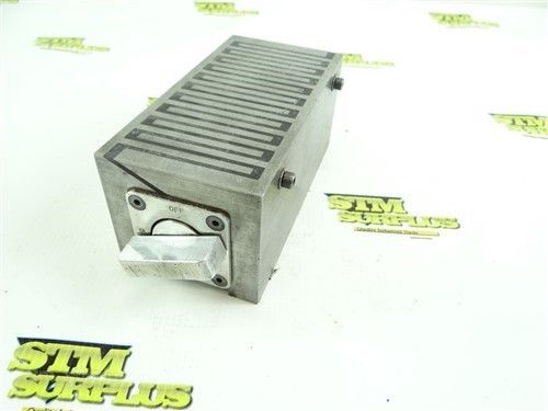 MAGNETIC WORKHOLDING BLOCK 2-3/4&#034; X 5-1/2&#034; DOUBLE SIDED