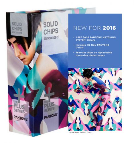 NEW - PANTONE 2016 GP1606N Solid Chips Plus Series *UNCOATED BOOK ONLY*