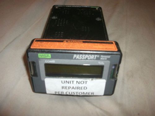 MSA Passport Personal Alarm for parts