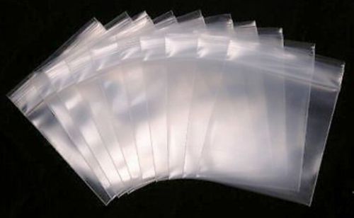 100pcs Zip Lock Packing White Block Plastic Bags Small Zipper Bags 2x3 0.2 mm