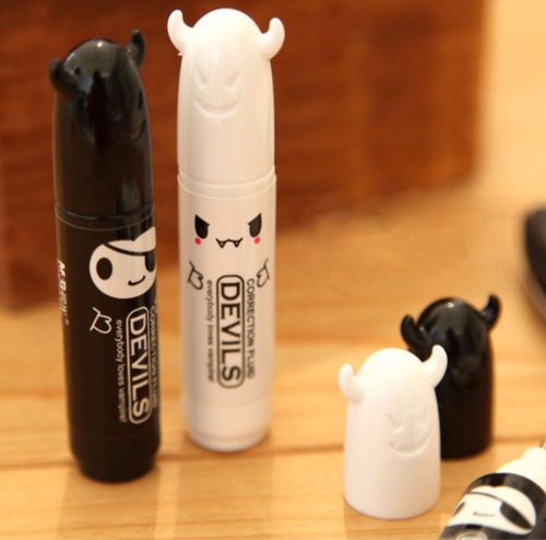 Lot 2pc M&amp;G devil Liquid Paper Correction fluid Cute Kawaii white out stationery
