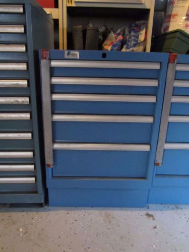 Lista modular mp-600 metal garage cabinet  33.5h 22.19w x 28.5&#034;  5 drawers 1 for sale