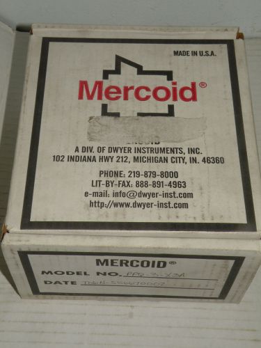 Dwyer mercoid ppq-3-x3a pressure switch for sale