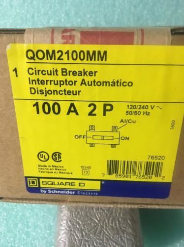 Schneider Electric / Square D QOM2100MM  Main Circuit Breaker
