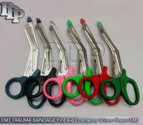 6 pcs 5.5&#034; EMT TRAUMA BANDAGE First Aid Emergency Scissors Shears EMS Paramedic