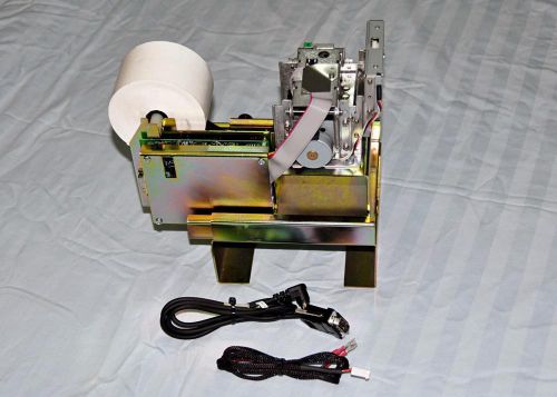 Wrg genesis atm machine printer assembly (with new roll of paper &amp; cables) for sale