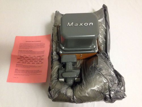 Maxon 5000, 1.25&#034; 1  Automatic Gas Shut-off Valve (New)