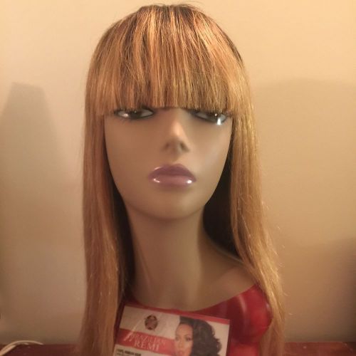 100% Human Hair Mannequin Head Hair Tranning Hair Dressing Hair Salon Practice