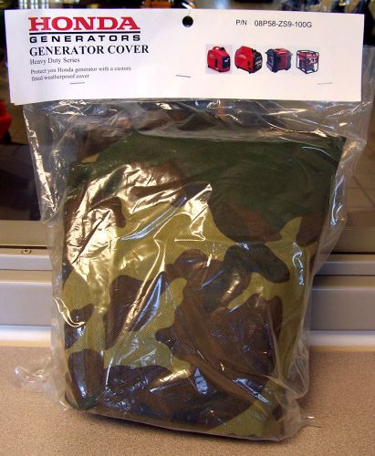 New Honda Generator Cover EU3000is Camouflage Heavy Duty Cover 08P58-ZS9-100G