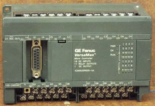 1 USED GE FANUC IC200UDR005-AA MICRO CONTROLLER ***MAKE OFFER***