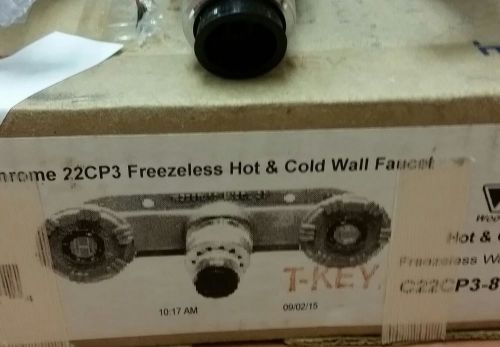 Woodford c22-cp3 8&#034; hot/cold hydrant with t-key commercial new!!! for sale