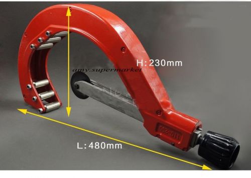 110-200mm PVC PPR Pipe Plumbing Tube Plastic Hose Cutter Pliers Tool HighQuality