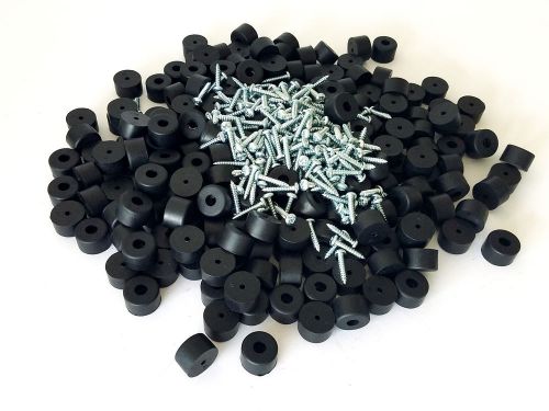 Lot of 50 pa bass guitar,turntable,speaker cabinet rubber feet 23/32&#034; w  7/16 h for sale