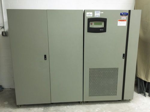 Liebert npower mx 80kva 64kw 3 phase ups emerson network power &amp; wj1 cabinet for sale