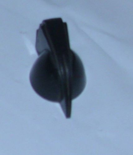 Bakelite Chicken Head Black  Knob made in US