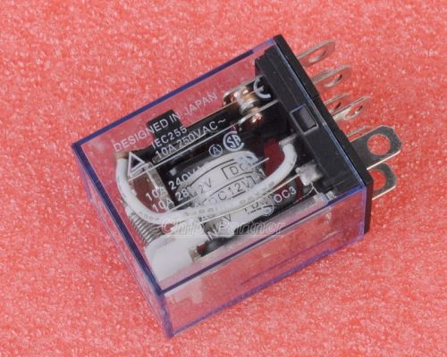 Small relay omron ly2nj 12v dc 10a 8pin coil dpdt for sale