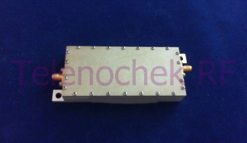 RF microwave band pass filter 5300 MHz - 5905 MHz / power   5 Watt / data