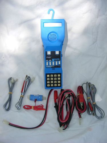 Ziad PHD Telecommunications Digital DisplayTest Set With Several Test Cables