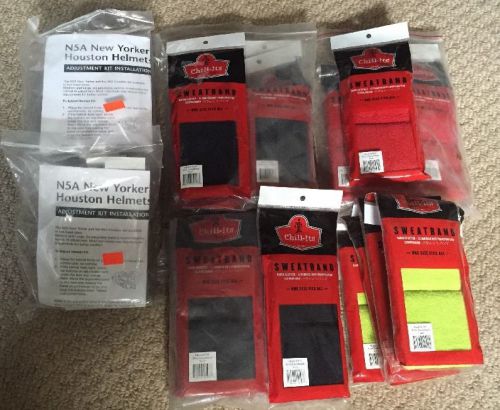 Lot Of Chill Its Sweatbands &amp; N5A/N6A New Yorker Houston Helmet Adjustment Bands