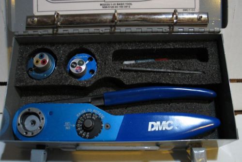 Daniels DMC AF8 Crimper Tool Kit  M83507/11-01 , TH1A, TH4 and Gage