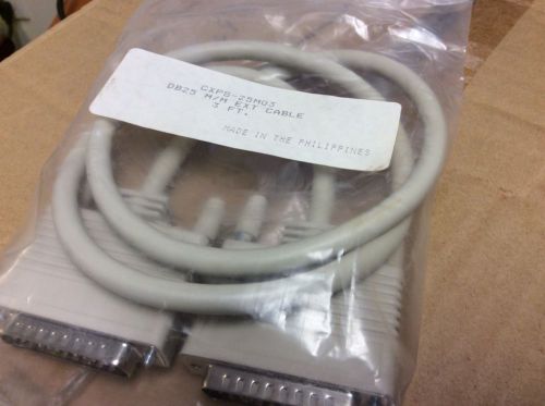 (50) DB25 Male to Male Parallel  Pin Printer Extension Cable 3FT 3 FEET NEW $49