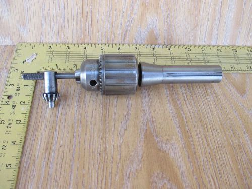 Vintage Jacobs No. 34 0-1/2&#034; Drill Chuck W/Key and Arbor