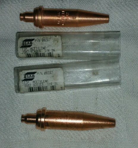 1/4&#034; torch tips (lot of 2) USA MADE