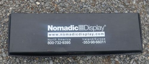 Trade Show display lights Nomadic displays set of two in box working great.