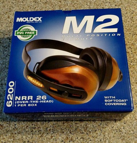 MOLDEX 6200 M2 MULTI-POSITION EAR MUFF - NRR26 - New in box