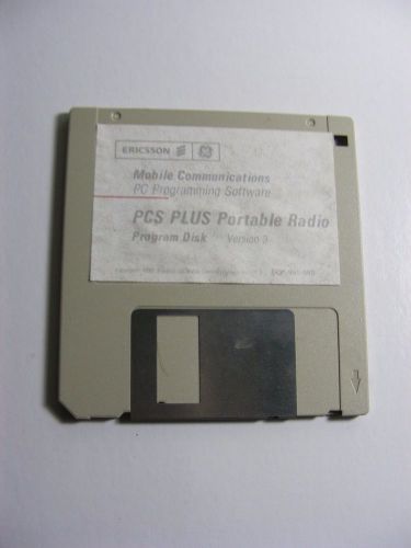 GE PCS PLUS Portable Radio Programming Software
