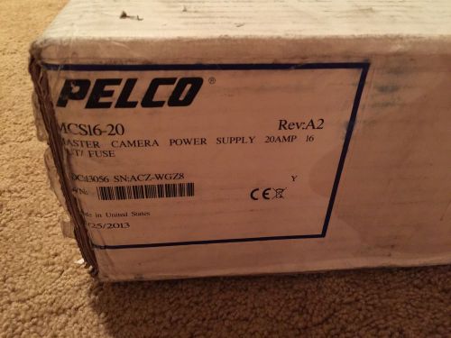 PELCO MCS16-20 Master Power Camera Supply 16-20A