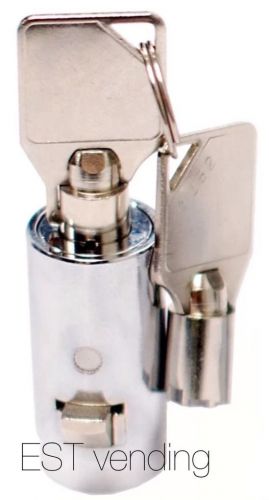 Universal Tubular Soda Snack Vending Machine Cylinder Plug Lock Keyed Alike