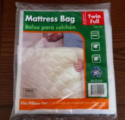 Plastic Twin/Full Mattress Cover Bag Moving Storage