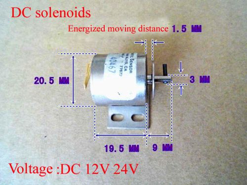 1PCS Used US DC Electromagnet DC 12V 24V MSS S-08-82-A 77673592 High Quality