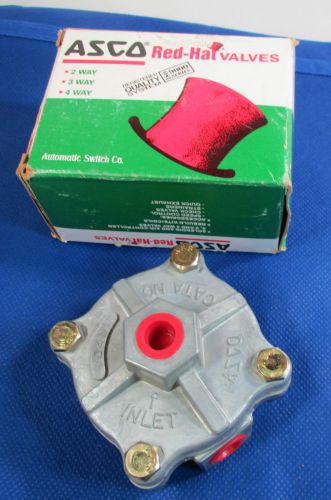 NEW Asco Red Hat Valve Model  VO431, NIB, Automatic Switch Co.