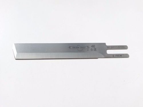 18pcs 4E HSS GOLDEN EAGLE Straight Knife Blade for EASTMAN Cutting Machine, 4&#034;