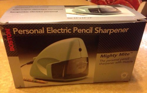 Boston Mighty Mite electric pencil sharpener NEW IN BOX!