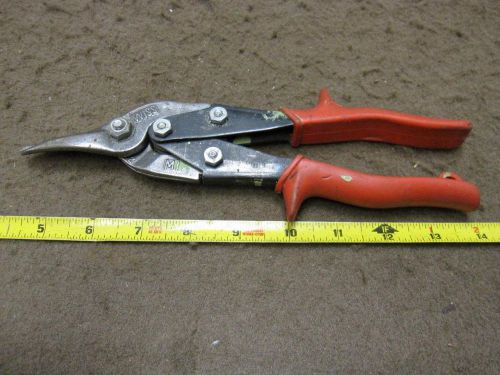 WISS M1 US MADE DROP FORGED SOLID STEEL SHEET METAL SHEARS TIN SNIPS