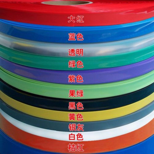 Aaa battery sleeve cable pvc heat shrinkable tube wrap width 17mm x 5m for sale