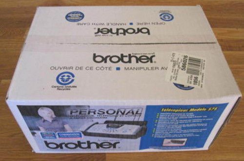 New Sealed Brother FAX-575 Plain Paper Fax Phone &amp; Copier Free Shipping NIB