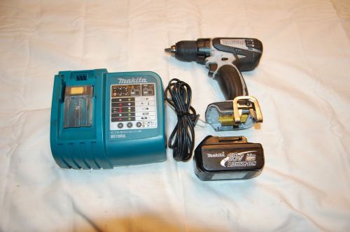 Makita LXFD01 Drill 18 Volt Lithium Battery and Charger