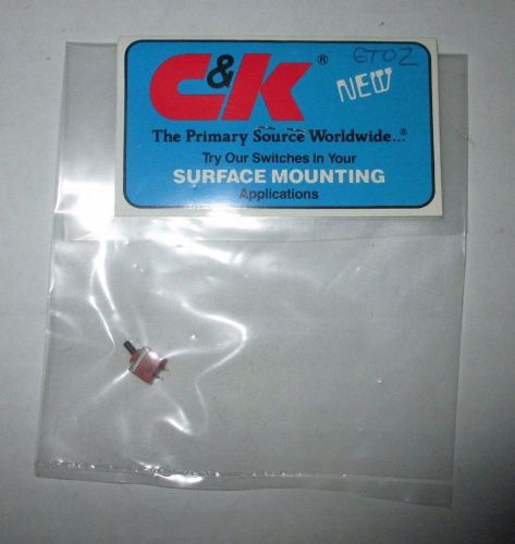 NEW Micro Mini Sealed Toggle Switch C&amp;K Components #GT02 Surface Mounting